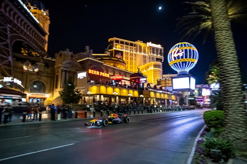 Red Bull Racing Gets Lit Ahead Of Las Vegas Grand Prix With Menzies
