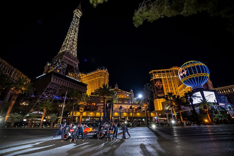 Red Bull Racing Gets Lit Ahead Of Las Vegas Grand Prix With Menzies