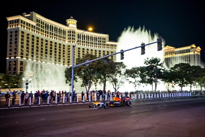 Red Bull Racing Gets Lit Ahead Of Las Vegas Grand Prix With Menzies