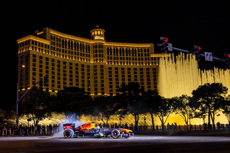 Red Bull Racing Gets Lit Ahead Of Las Vegas Grand Prix With Menzies