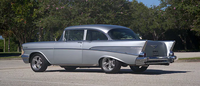 resto-modded 1957 Chevy