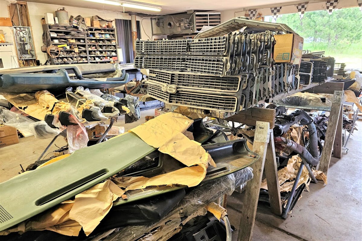 Roy Langlitz parts collection