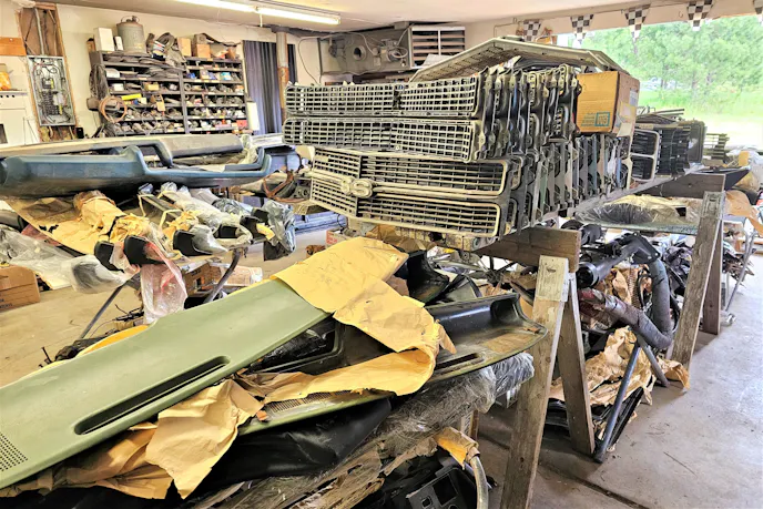 Roy Langlitz parts collection