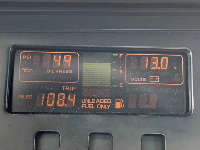 low-RPM discharge rate