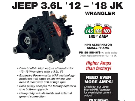 It Does Exists! A High Output Alternator Even At Low Idle It Does Exists! A High Output Alternator Even At Low Idle
