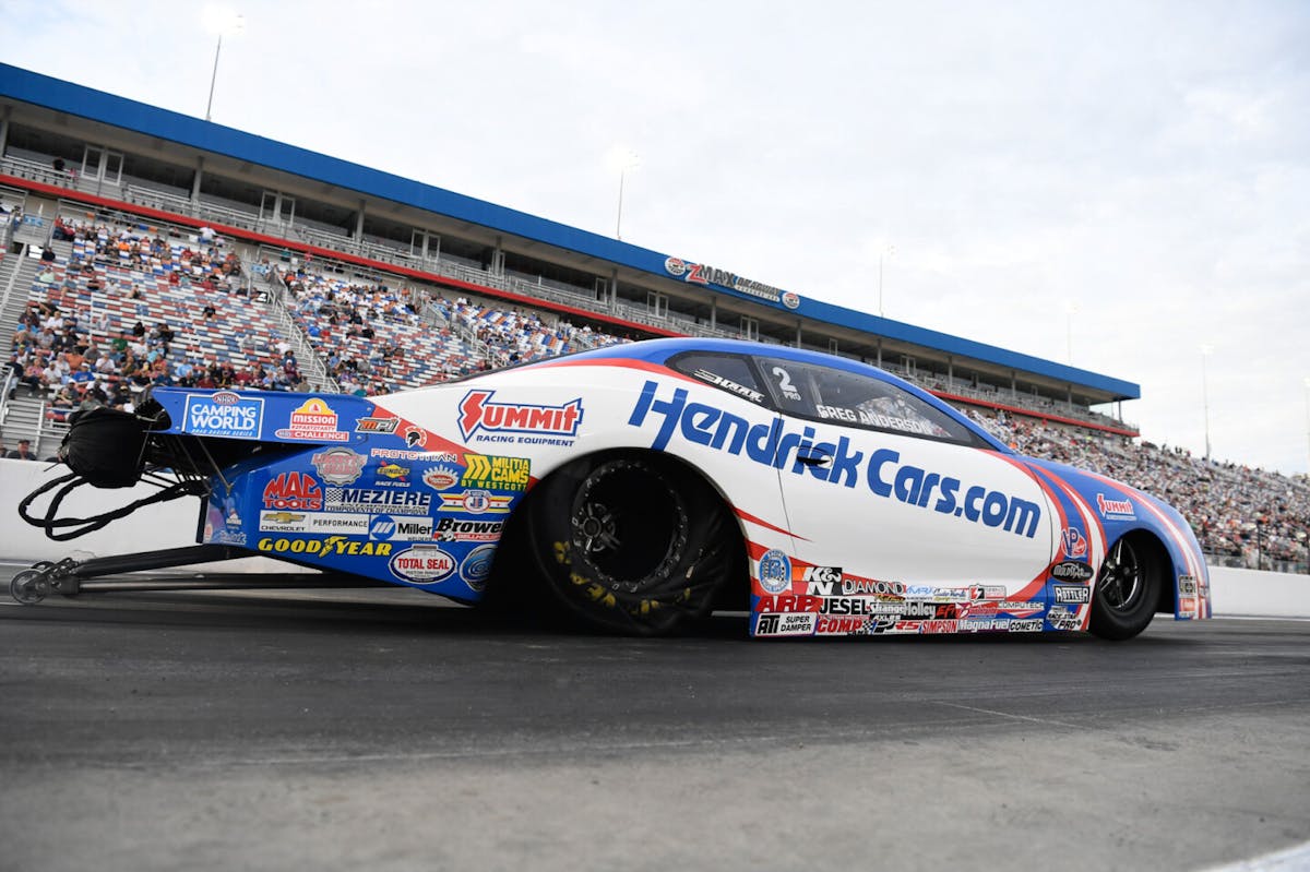 NHRA Carolina Nationals, greg Anderson