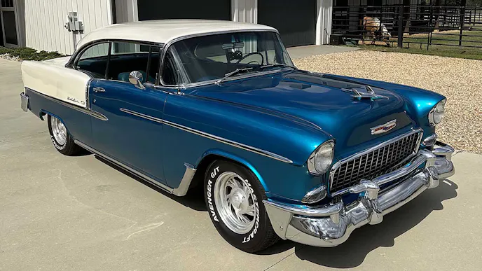 resto-modded 1955 Chevy Bel Air