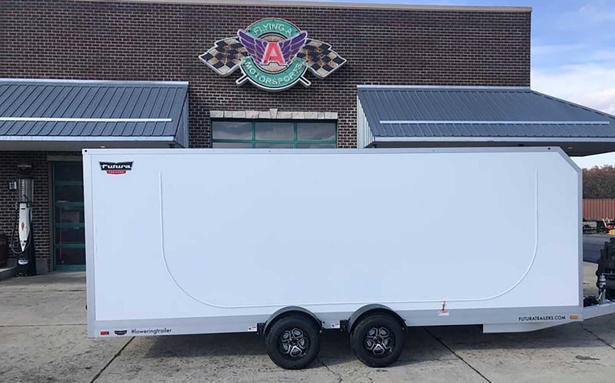 Futura Super Tourer enclosed trailer