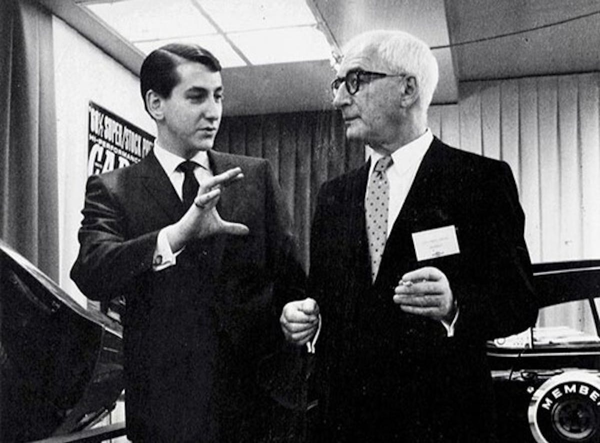 Joel Rosen and Zora Arkus-Duntov