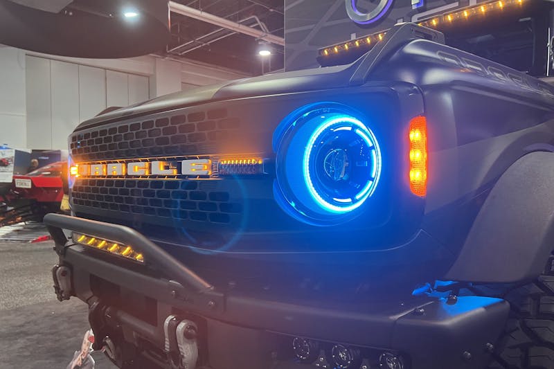 SEMA 2023: Oracle Lighting Off-Road Laser Beams Are Awesome