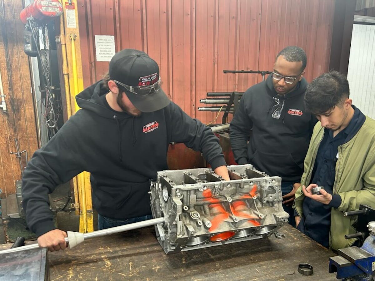 sam tech, block machining