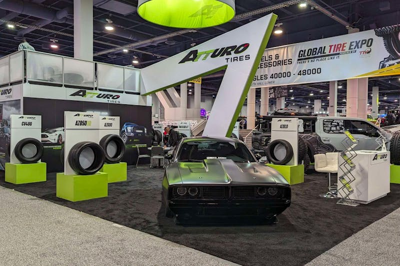 2023 SEMA Show: Atturo Tire Stands Out With Godzilla Swapped Raptor