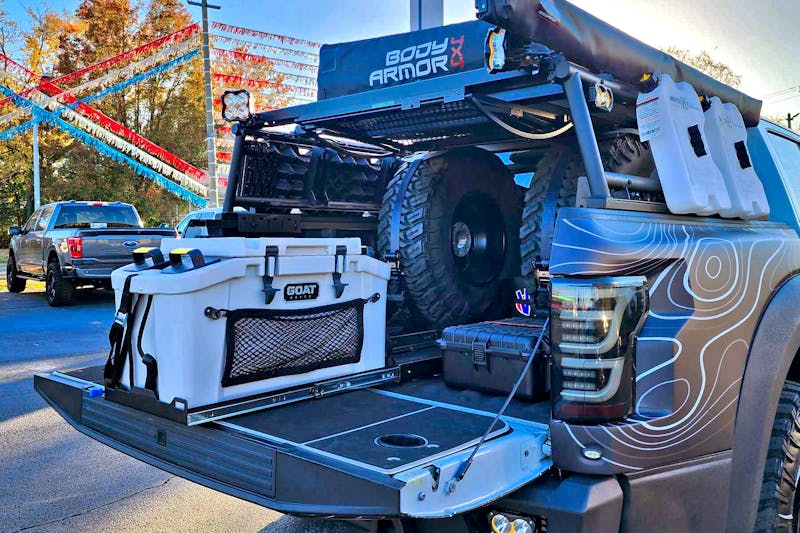 2023 SEMA Show: Atturo Tire Stands Out With Godzilla Swapped Raptor