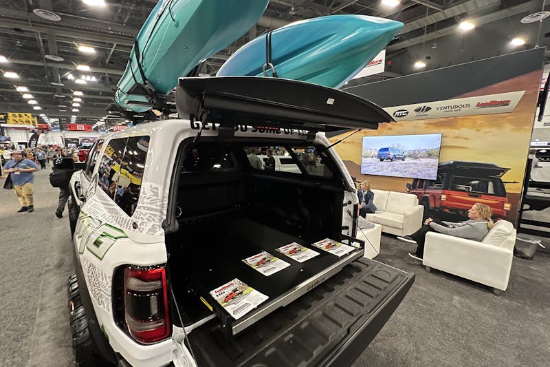 2023 SEMA Show: Rugged Venturous Truck Cap Designed For Adventure
