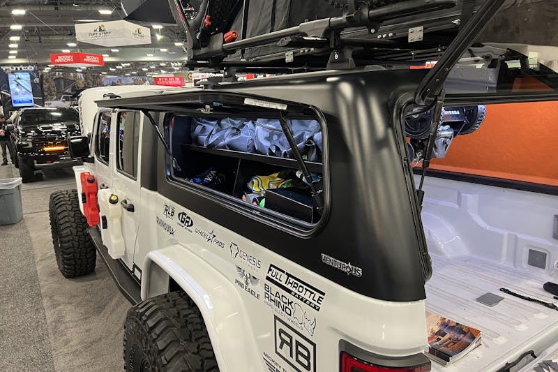 2023 SEMA Show: Rugged Venturous Truck Cap Designed For Adventure