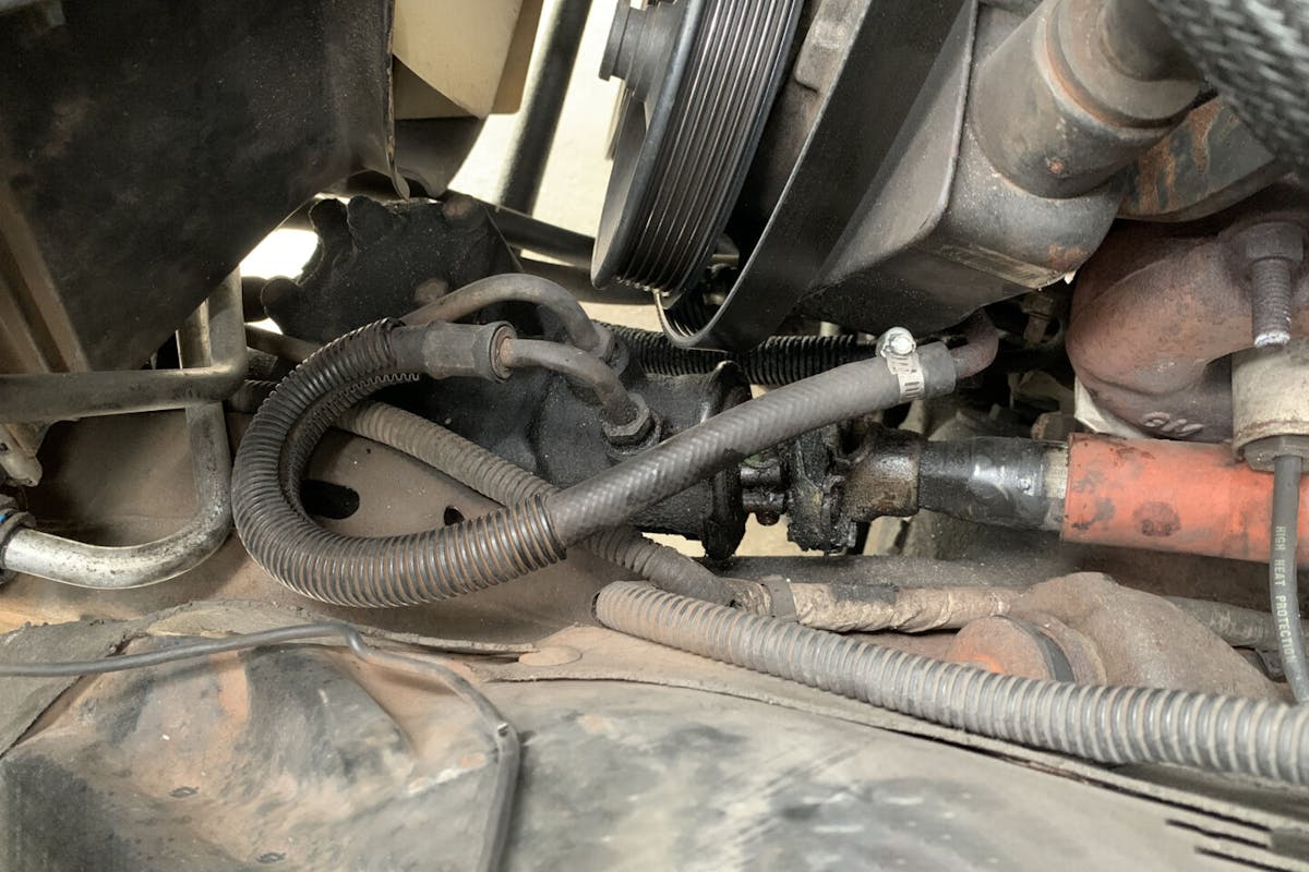 worn steering rag joint