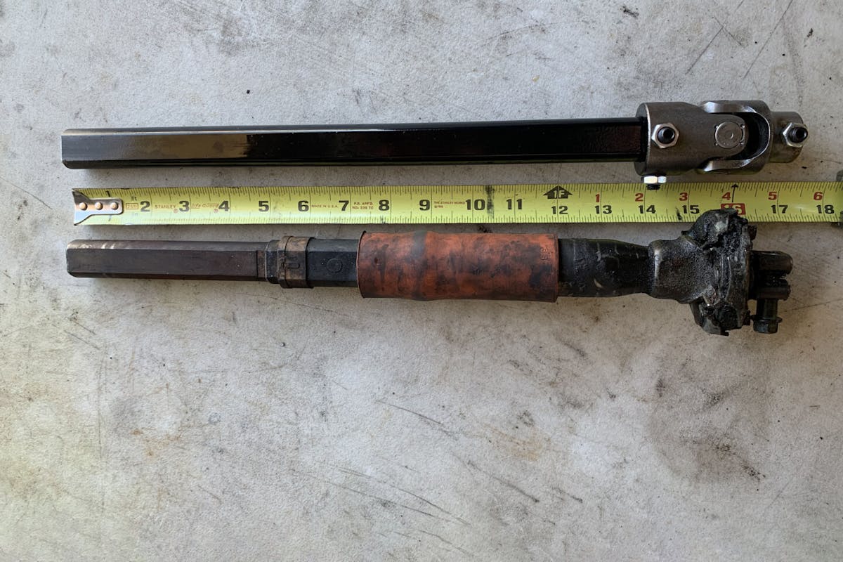 S10 intermediate steering shaft upgrade