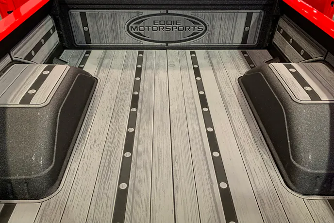 Eddie Motorsports non-slip bed liner kit. 