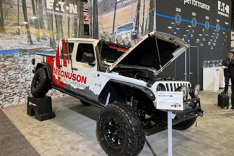 SEMA 2023: The Dark Yota Tacoma Featured In The Eaton Booth