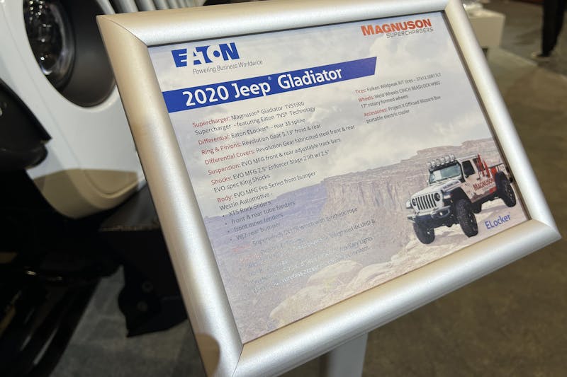 SEMA 2023: The Dark Yota Tacoma Featured In The Eaton Booth