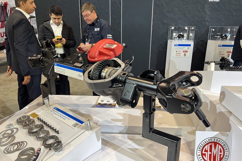 SEMA 2023: The Dark Yota Tacoma Featured In The Eaton Booth