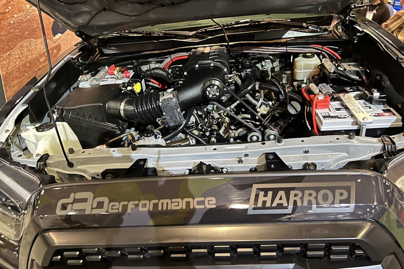 SEMA 2023: The Dark Yota Tacoma Featured In The Eaton Booth