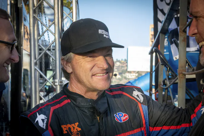 BFGoodrich-supported veteran desert racer, Rob MacCachren, crossed the 2023 Baja 1000 finish line with a penalty-free time of 22:36:52.