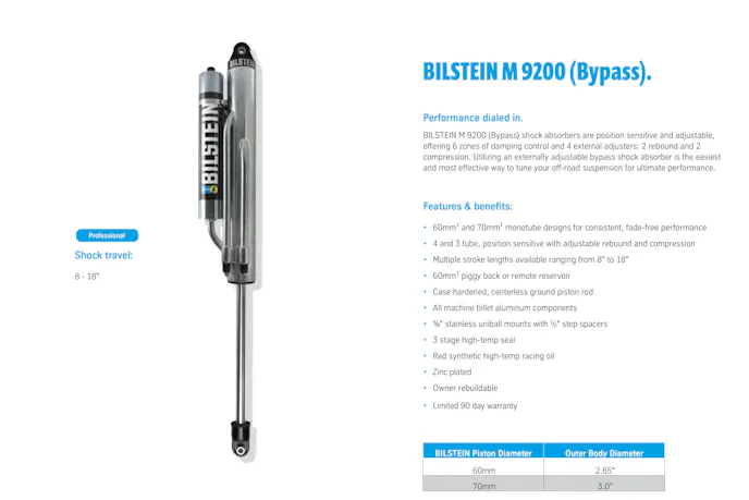 Ford Ranger Ultimate PreRunner Gets New 4x4 Suspension Upgrade - Bilstein 9200 Bypass Shock
