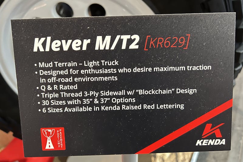 Kenda Tires Has Bolstered Its Off-Road Tire Lineup