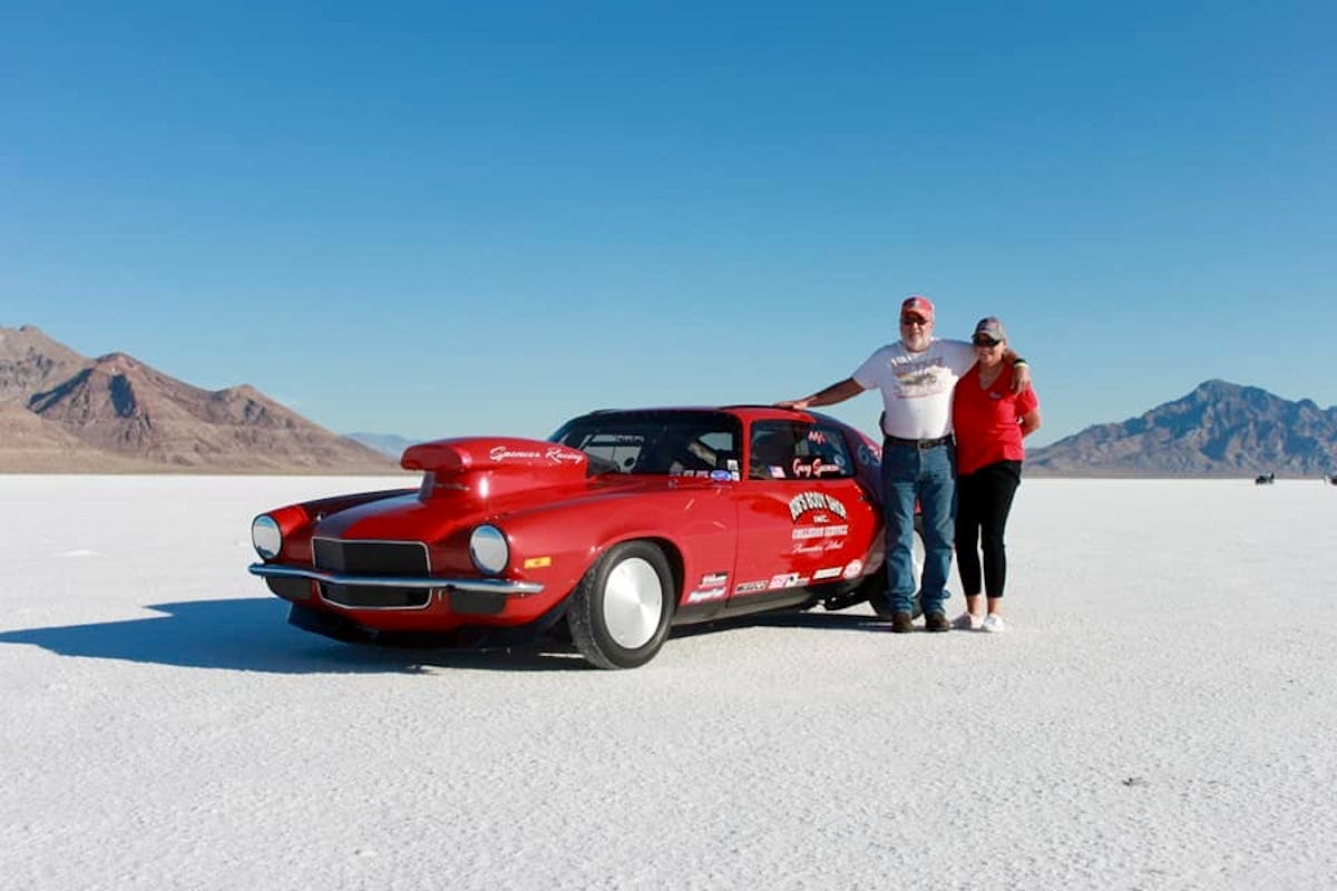 Gary Spencer Racing Bonneville Slat Flats Land Speed Record