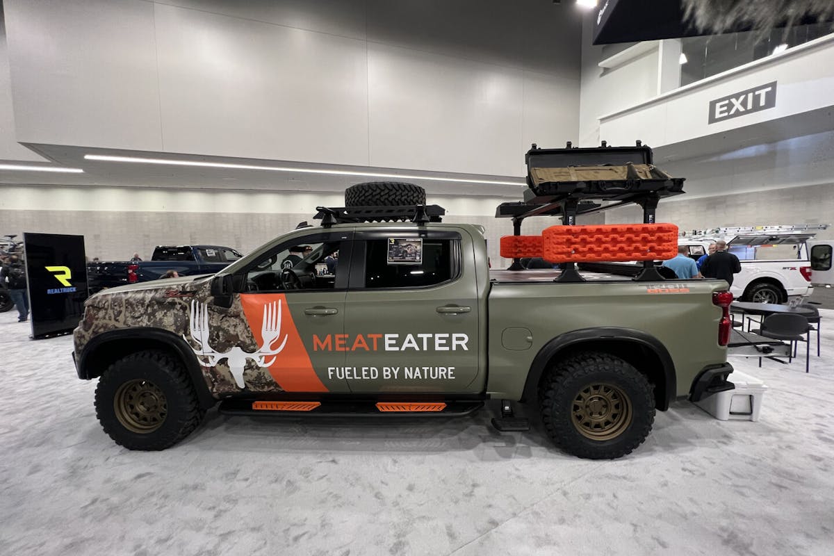 SEMA 2023: RealTruck Collabs With MeatEater On 2019 Silverado Build