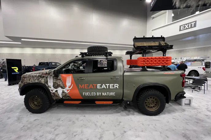 SEMA 2023: RealTruck Collabs With MeatEater On 2019 Silverado Build