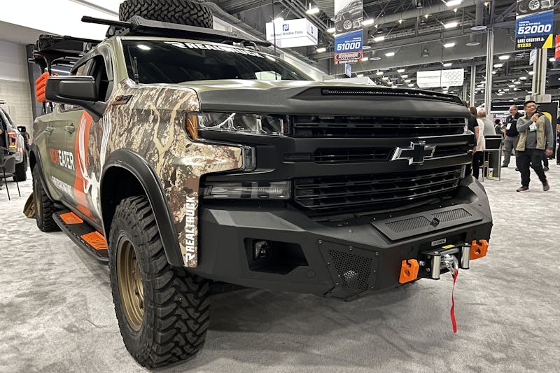 SEMA 2023: RealTruck Collabs With MeatEater On 2019 Silverado Build