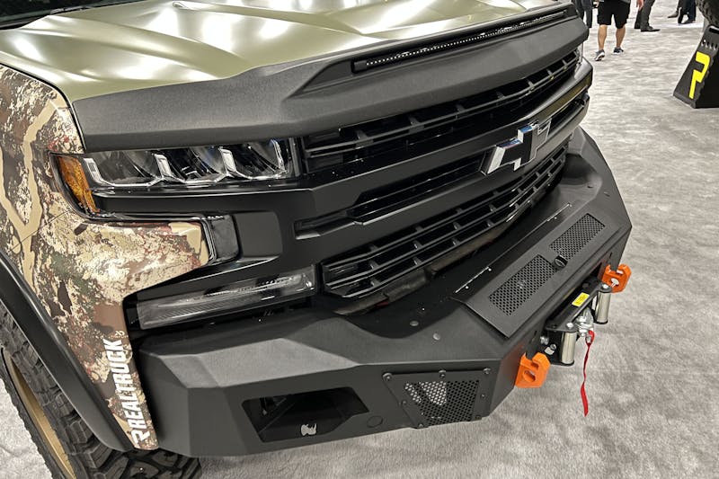 SEMA 2023: RealTruck Collabs With MeatEater On 2019 Silverado Build