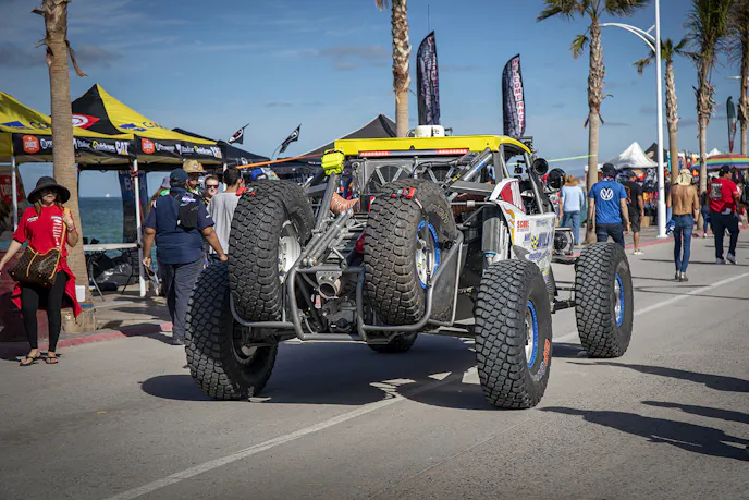 One of two Wilson Motorsports cars, #100, earned the Class 1 win with their BFGoodrich-equipped unlimited buggy.