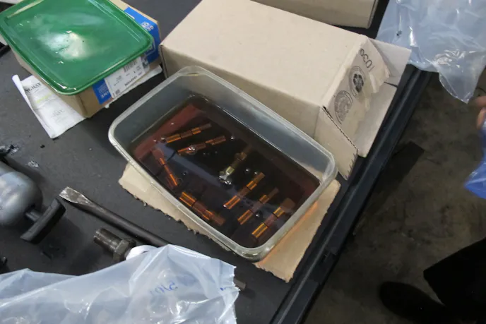 power stroke oil leaks