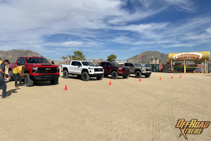 Driving New Chevrolet ZR2 Trucks Through King Of The Hammers