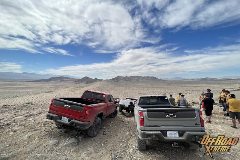 Driving New Chevrolet ZR2 Trucks Through King Of The Hammers