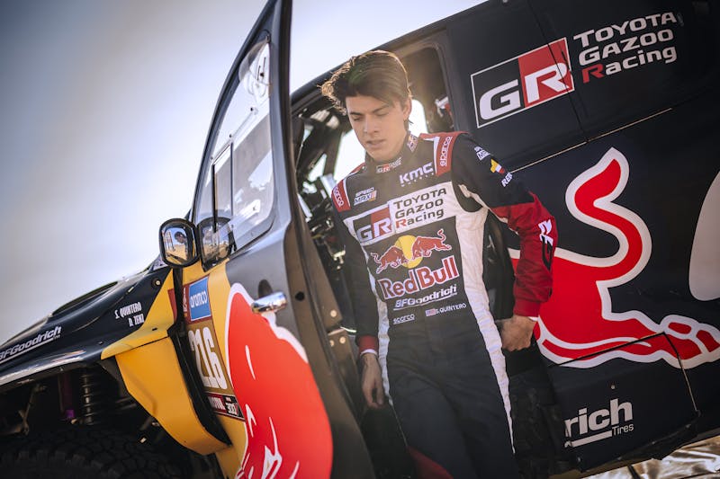 Seth Quintero will tackle Dakar 2024 with a Toyota T1+