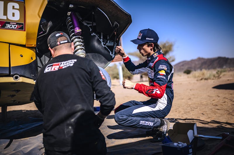 Seth Quintero will tackle Dakar 2024 with a Toyota T1+