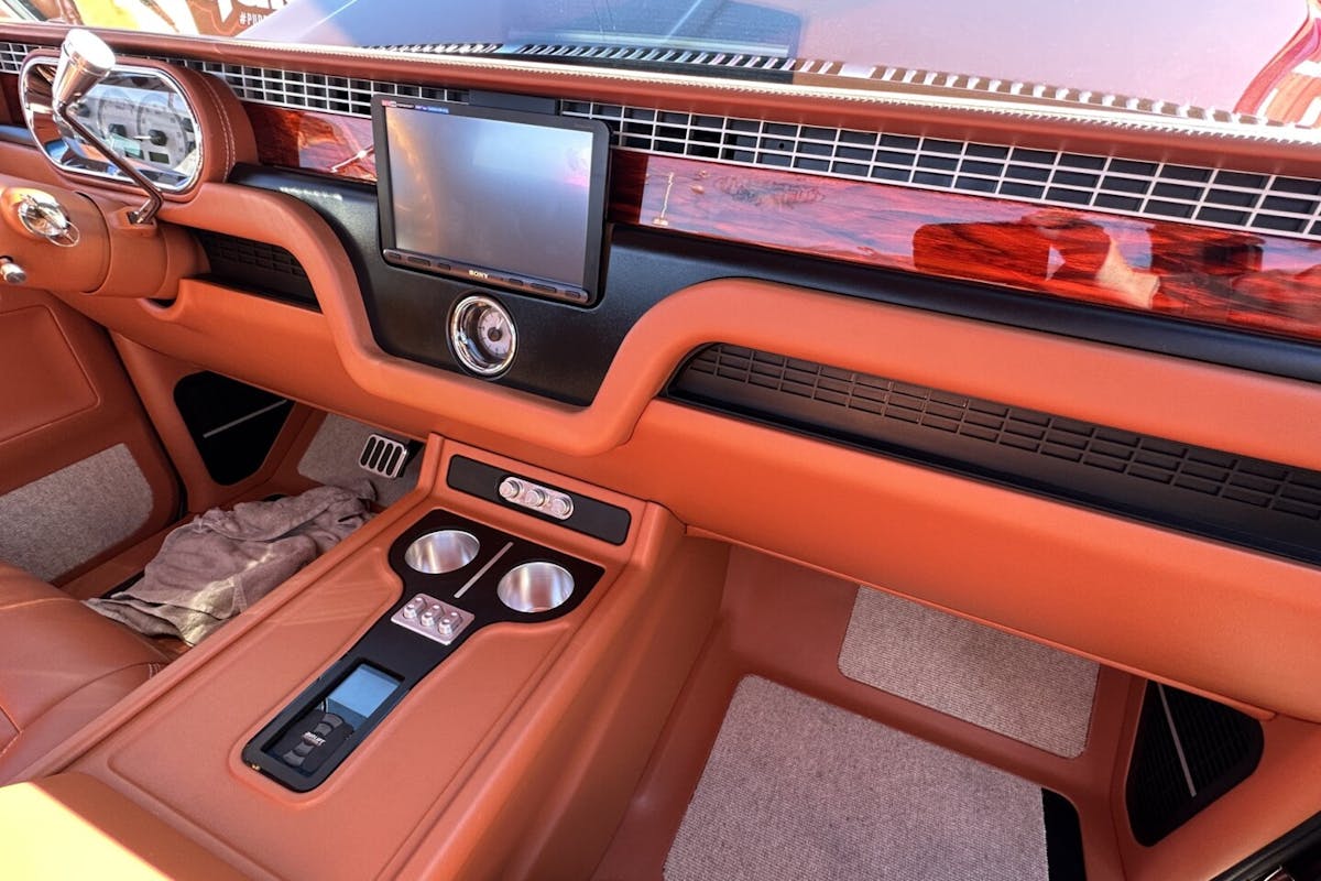 Custom Interior Console