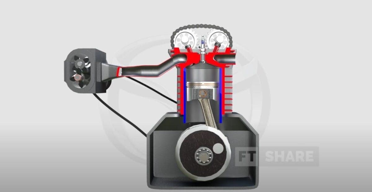 Mazda 2-Stroke Engine