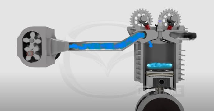 Mazda 2-Stroke Engine