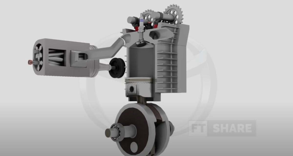 Mazda 2-Stroke Engine