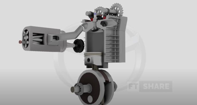 Mazda 2-Stroke Engine