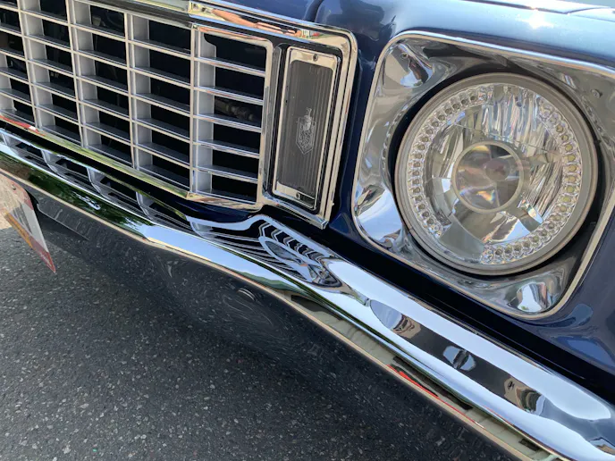 1972 Monte Carlo headlight