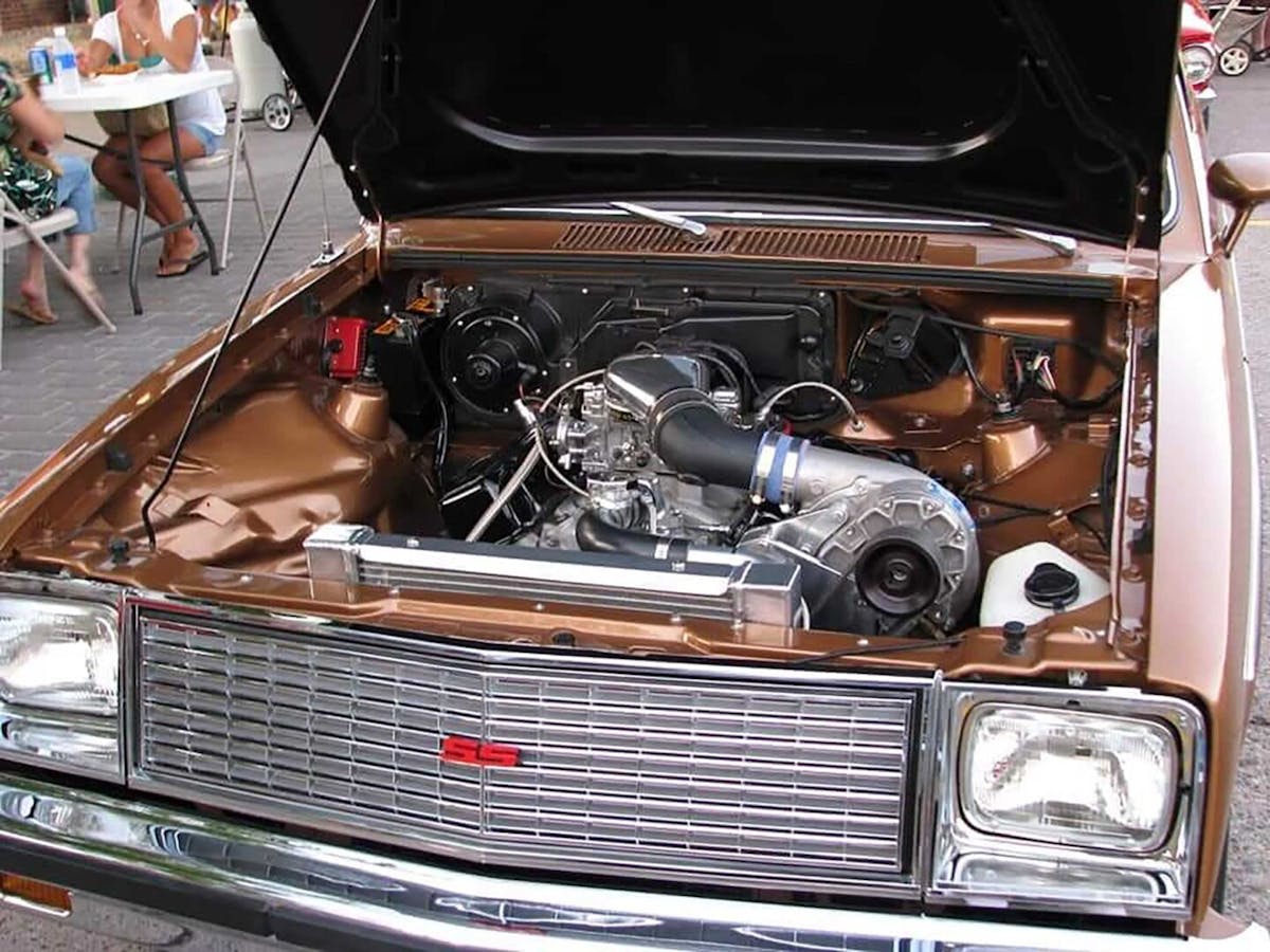 V-6 engine in a Chevy Chevette