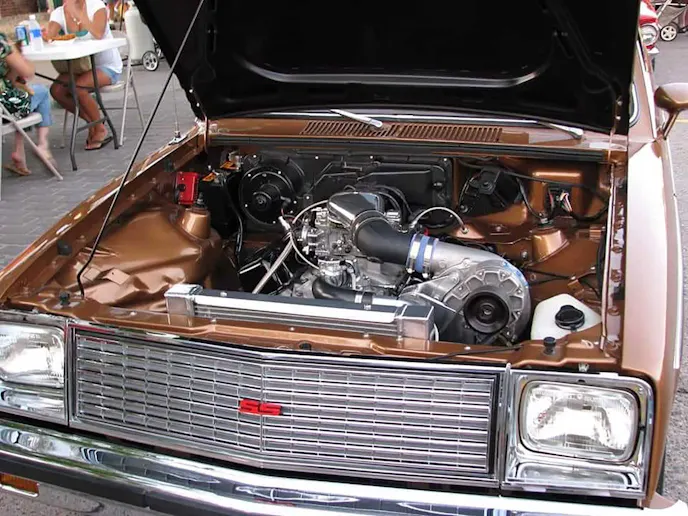 V-6 engine in a Chevy Chevette