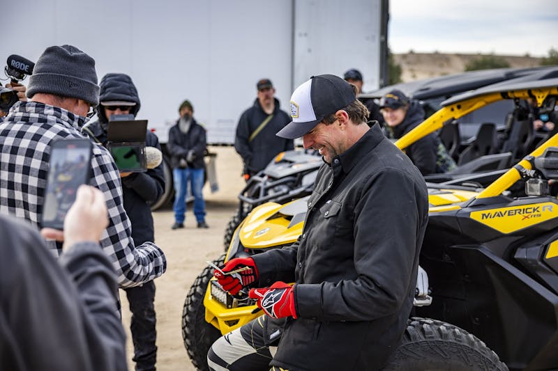 With Age Comes Cage: Deegan And Pastrana Launch Can-Am UTVs