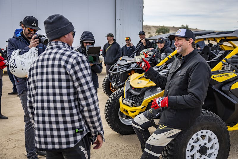 With Age Comes Cage: Deegan And Pastrana Launch Can-Am UTVs
